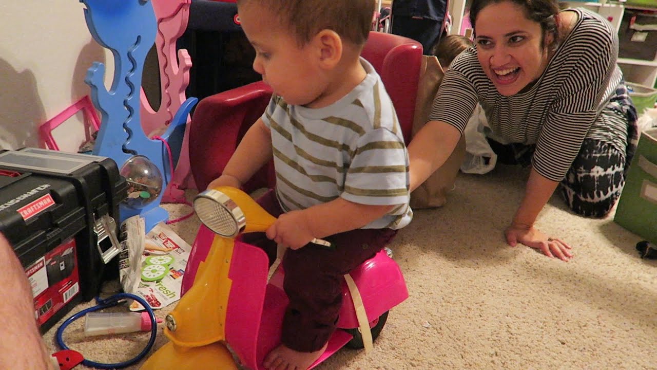 Baby Rides a Motorcycle! (1-29-16 – Day 176)