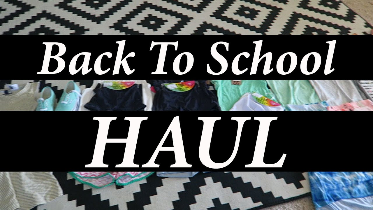 BACK TO SCHOOL HAUL !!