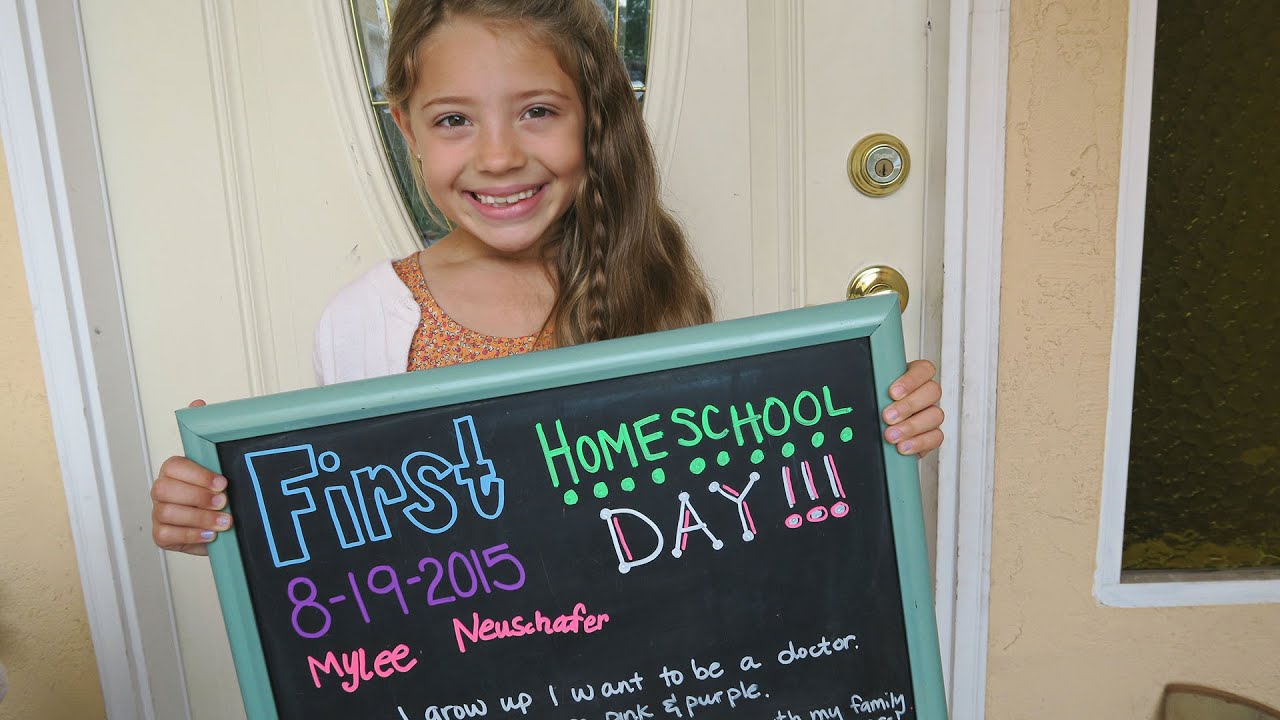 First Day of Home School! (8-20-15 – Day 56)