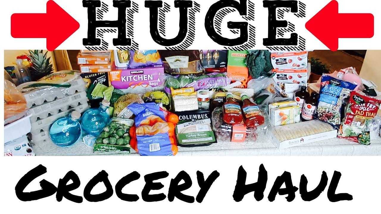 Huge Grocery Haul (August 2018)