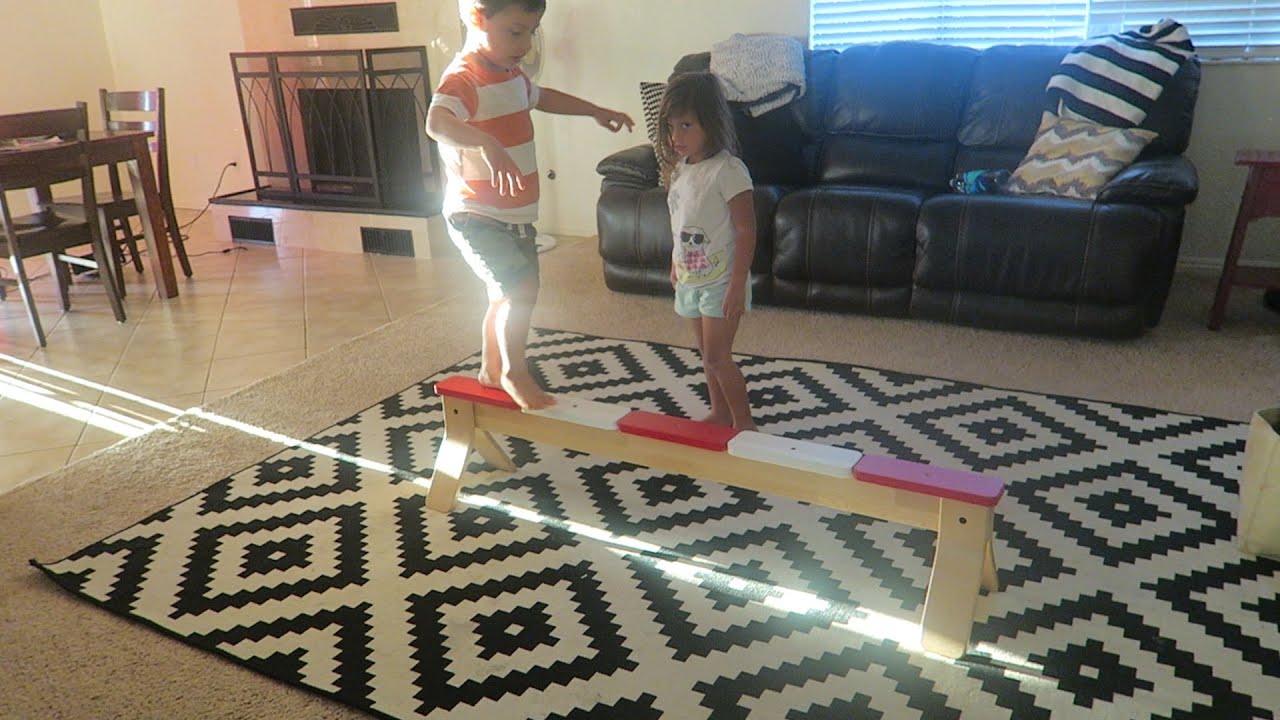 Twins on Balance Beam! (11-23-15 – Day 147)